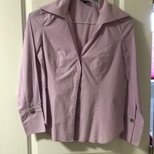 Talbots Purple Dress Shirt